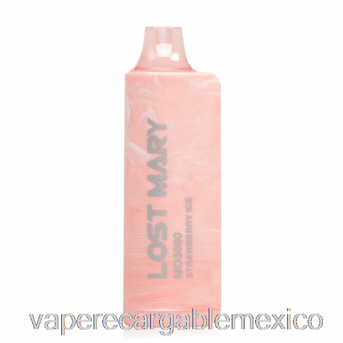Vape Recargable Lost Mary Mo5000 Desechable Fresa Hielo